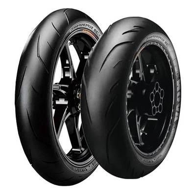 COPPIA GOMME AVON 120/70-17 (58W) + 180/55-17 (73W) 3D SUPERSPORT