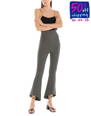 RRP €220 PATRIZIA PEPE Knitted Bootcut Trousers IT44 US8 UK12 L Made in Italy - Image 1 of 4