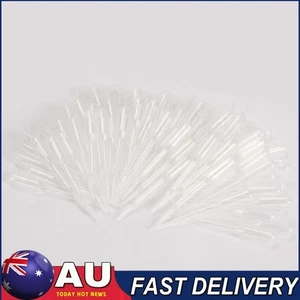 100pcs Sterile Transfer Pipettes Plastic 0.2ml Makeup Tools Disposable for Lab - Picture 1 of 9