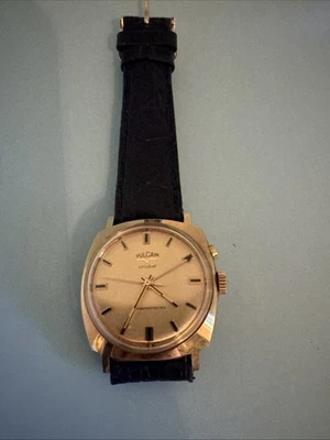 ALARMA DE CRICKET VULCAIN VINTAGE HECHA EN SUIZA MANUAL MECÁNICO 17 JOYAS MSR-S2 Foto 1 de 4