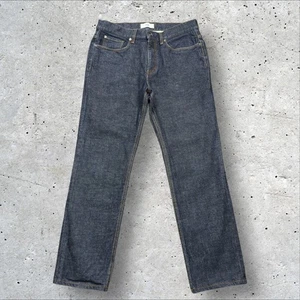Pantalones de mezclilla Spoke Build B para hombre cintura 33 azul marino cremallera elástica - Imagen 1 de 12