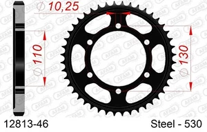 Corona Afam Z46 Passo 530 Denti per Yamaha FZ6 S FAZER ABS 2006 -2007 - Imagen 1 de 1