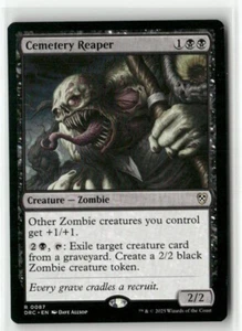 Cemetery Reaper 87 Non-Foil NM MTG Commander: Aetherdrift Magic - Picture 1 of 1