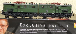 Brawa 0212 H0 Dcc-Digital Vintage Electric Locomotive E 95 03 the Dr Era 3 of Bw - Picture 1 of 9
