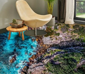 3D Stone Trees 31RAIN30 Floor WallPaper Murals Wall Print Decal AJ Honey - Picture 1 of 6