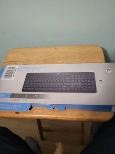 New HP WIRELESS KEY BOARD 3L1E7AA#ABA 230 BLK - Picture 1 of 7