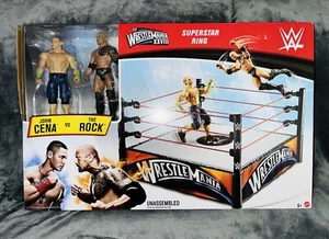 Anillo Mattel WWE WrestleMania XXVIII 28 Superstar John Cena & The Rock - Imagen 1 de 20