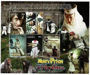 Monty Ptython And the Holy Grail stamps Dominica sellos 2000 cinema cine