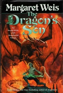 The Dragons Son : Book 2 of the Dragonvarld Trilogy HC/DJ Margaret Weis 1st Ed - Picture 1 of 2