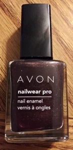 Avon Nailwear Pro Night Violet Sparkly  12ml / 4 Fl Oz - Picture 1 of 5