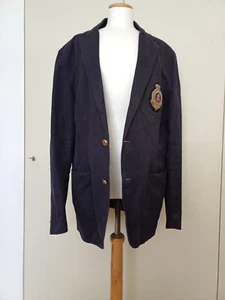 Sehr seltener Polo Ralph Loren Club-Blazer, Baumwolle, GR. 46 R, blau - Bild 1 von 11