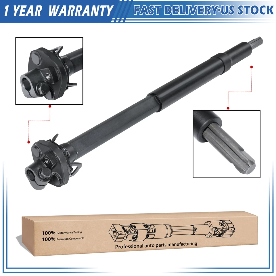 Lower Steering Shaft For Ford F-150 250 350 Bronco F-Super Duty 1992-1998 - Image 1 of 4