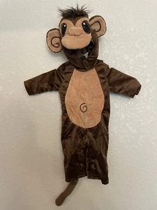 Infant Monkey Costume Halloween 0-3 Months - Worn Once - Picture 1 of 2