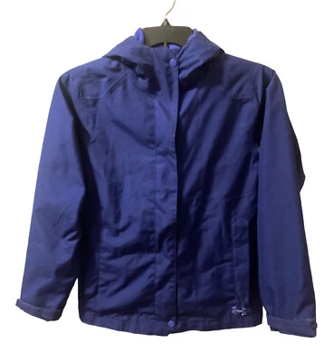 Under Armour  Jacket Youth L Purple Storm 1 Hooded Cold Gear Fleece Lined - Image 1 of 4