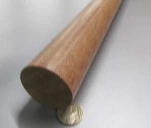 Varillas de lona fenólicas Micarta CE 1,75 (1 3/4") de diámetro x 12" de largo - Imagen 1 de 11