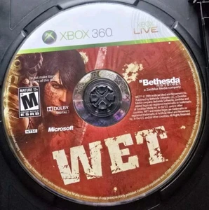 Videojuego maduro Wet (Microsoft Xbox 360, 2009) solo disco PROBADO funciona - Imagen 1 de 2