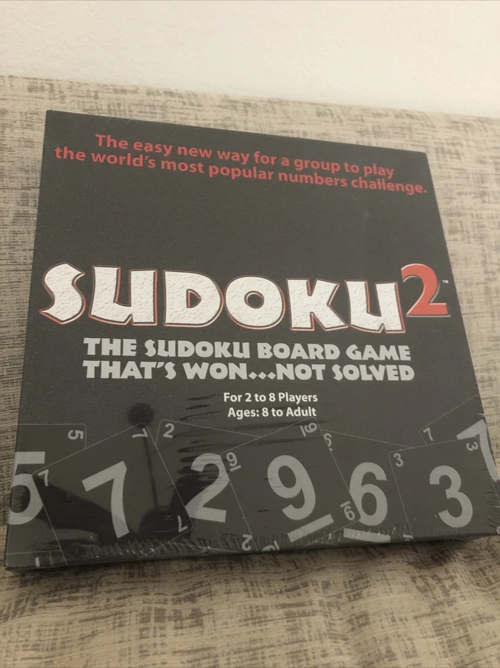 Sudoku 2 Board Game TDC Games Numbers Family 8