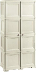 Armadio Esterno/Interno 2 Ante Portascope e 3 Ripiani Tontarelli 8085555 Angora - Foto 1 di 5