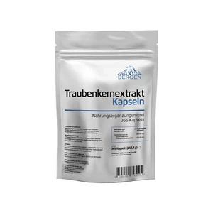 OPC Traubenkernextrakt - 420 mg reines OPC aus Frankreich 365 vegane Kapseln - Bild 1 von 7