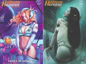 Zenescope Horror & Fantasy Illustrated #1 Sonia Matas & #2 Abbondanzo 2024 Neuf dans sa boîte - Photo 1/3