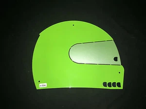 Lavagnetta Magnetica Motivo " Casco " Con 5 Magnete Colore: Verde - Foto 1 di 1