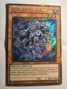 Peropero Cerperus●YUGIOH●PGL2●SPANISH●GOLD SECRET RARE●1st ED●NM●09102 - Picture 1 of 2