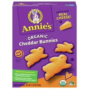 Annies Homegrown Ched Bunny Big Box Organic 11.25 Oz (Pack Of 6) - Picture 1 of 1