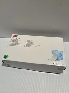 Mikroporen Chirurgisches Klebeband 1535-1 12 Rollen in einem Abroller 1” x 10 yd - Bild 1 von 7