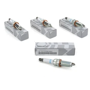 4x ORIGINAL BMW Zündkerze F20 F21 F22 F23 F30-34 F32-36 F10 F11 N20 12120039664# - Bild 1 von 2