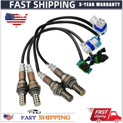4Pcs Up & Down Oxygen O2 Sensor For 2003-2006 Chevrolet Silverado 2500 HD 6.0L - Image 1 of 4