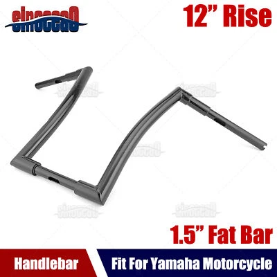 12'' Ape Hanger 1.5" Fat Handlebar For Yamaha Road Star V-Star 650/950/1100/1300 - Image 1 of 4