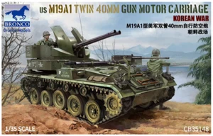 Bronco Models CB35148 1:35 US M19A1 Twin 40mm Gun Motor Carriage Korean War - Picture 1 of 1