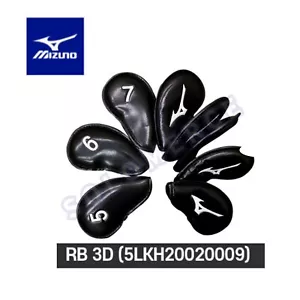 Mizuno RB 3D Copricapo in Ferro 8ea #5-9/P/G/S Mazza da Golf Copricapo PE Nero - Foto 1 di 9