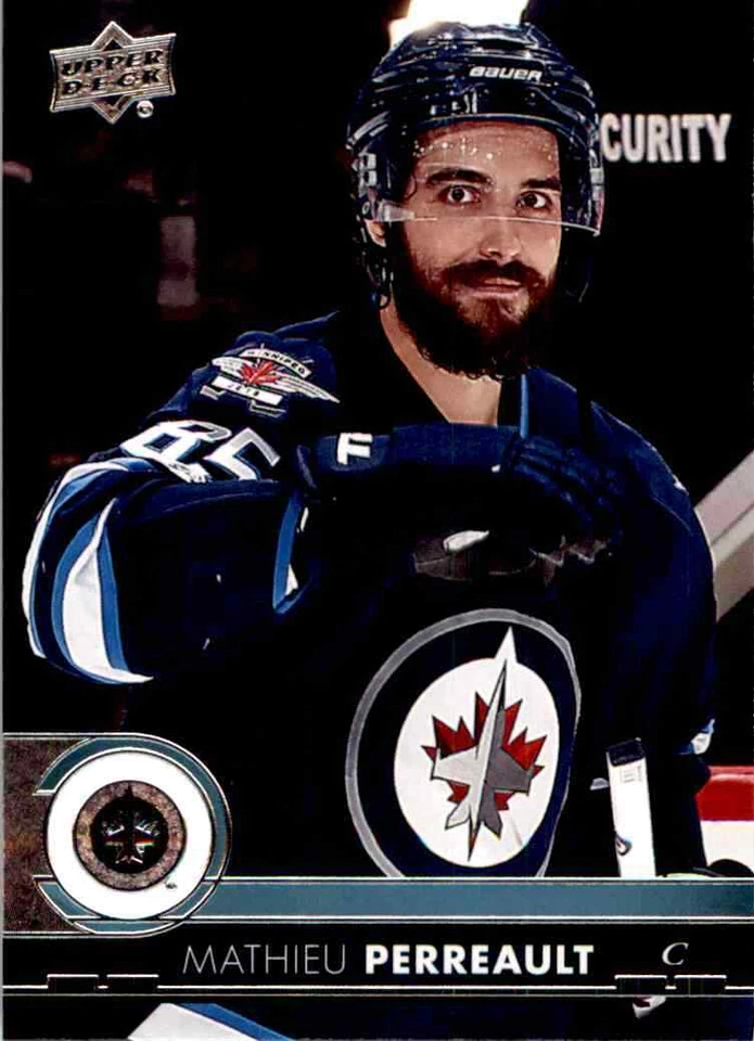 2017-18 Upper Deck Mathieu Perreault #197 - Image 1 of 2