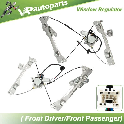 Regulador de ventana eléctrica delantero izquierdo derecho con motor Nissan 350Z 2003-2009 Foto 1 de 4