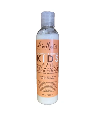 Champú y acondicionador Shea Moisture KIDS Curl & Shine 2 en 1 8 fl. oz. (1) Foto 1 de 3
