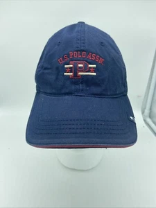 U.S. Polo Assn. Hat Cap Navy Blue Adjustable Strapback EUC - Picture 1 of 8