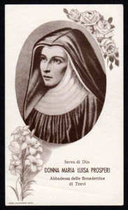 santino-holy card B.MARIA LUISA PROSPERI DA TREVI - Picture 1 of 1