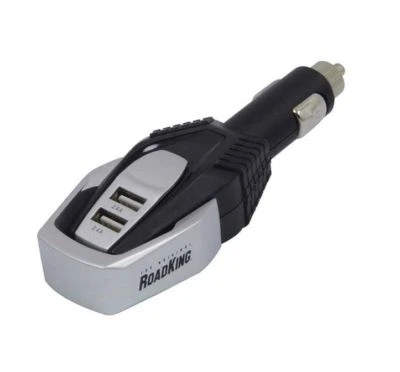 Cargador de teléfono/tableta RoadKing doble USB para vehículo RKHD4 12-24 VDC entrada 4,8 salidas Foto 1 de 2