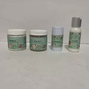 Lemongrass Spa Erboristeria Piedi Soak Noce Scrub Piedi Menta Piperita Balsamo e Calma Fo - Foto 1 di 5