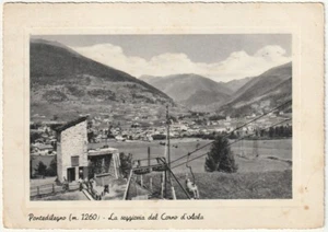 PONTE DI LEGNO - BRESCIA - LA SEGGIOVIA DEL CORNO D'AOLA - VIAGG. 1956 -13961- - Picture 1 of 1