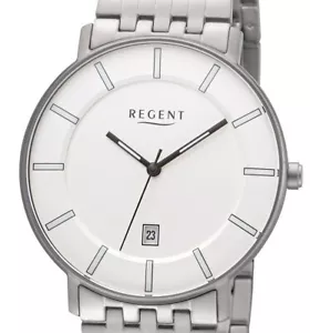 Flache TITAN Herrenuhr der Marke Regent F-1174 NEU! *UVP 138,00 EUR - Bild 1 von 3
