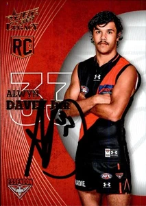 Signed 2023 Essendon Bombers AFL Select Legacy Rookie Card - Alwyn Davey Jnr - Picture 1 of 3