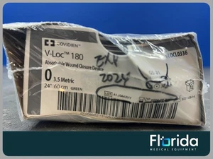 COVIDIEN VLOCL0336 , 0 V-LOC 180 BARBED GREEN 24" GS-21 (CT-1) TAPER (BOX/12)** - Picture 1 of 6