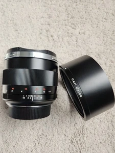 Zeiss 85mm f1.4 Planar T* ZE Lens Canon EF mount Excellent condition! - Picture 1 of 4