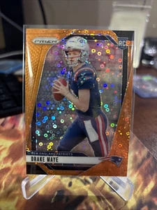 prizm football drake maye orange disco 2024 - Bild 1 von 6