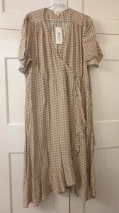 Marks And Spencer Womens Wrap Dress Size 24 Per Una Brand New With Tags RRP £45 - Picture 1 of 10