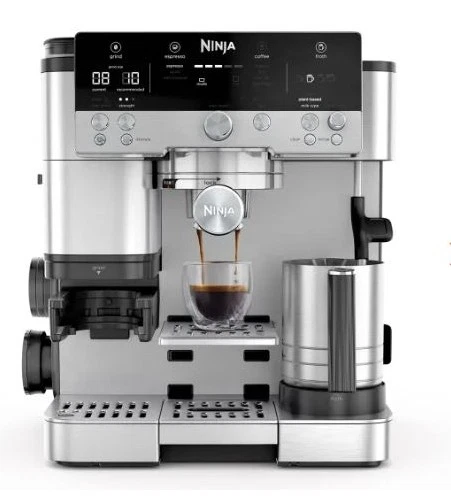 Ninja Luxe Café Premier 3in1 Macchina Caffè Automatica Espresso Argento ES601EU - Immagine 1 di 1