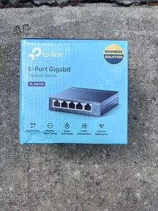TP-Link TL-SG605 5-Port 10/100/1000 Has Been Paid for and Can Now Be Shipped New - Picture 1 of 5