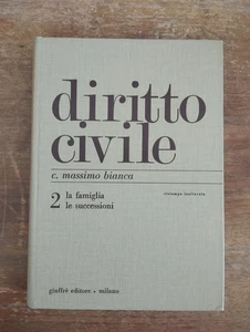 DIRITTO CIVILE 2 MASSIMO BIANCA 1981 Giuffrè - Picture 1 of 21